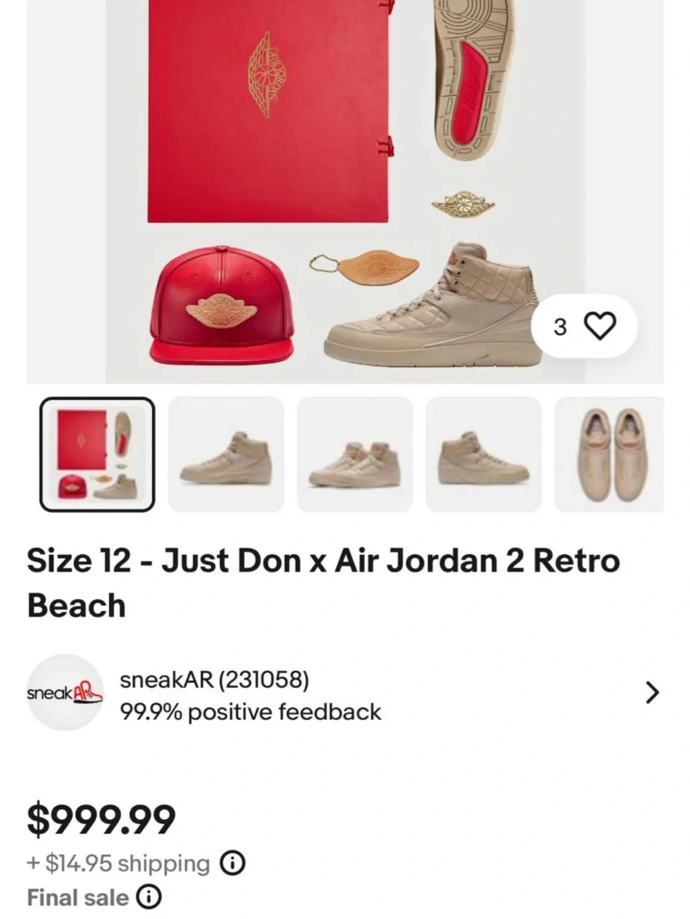 Jordan bold red